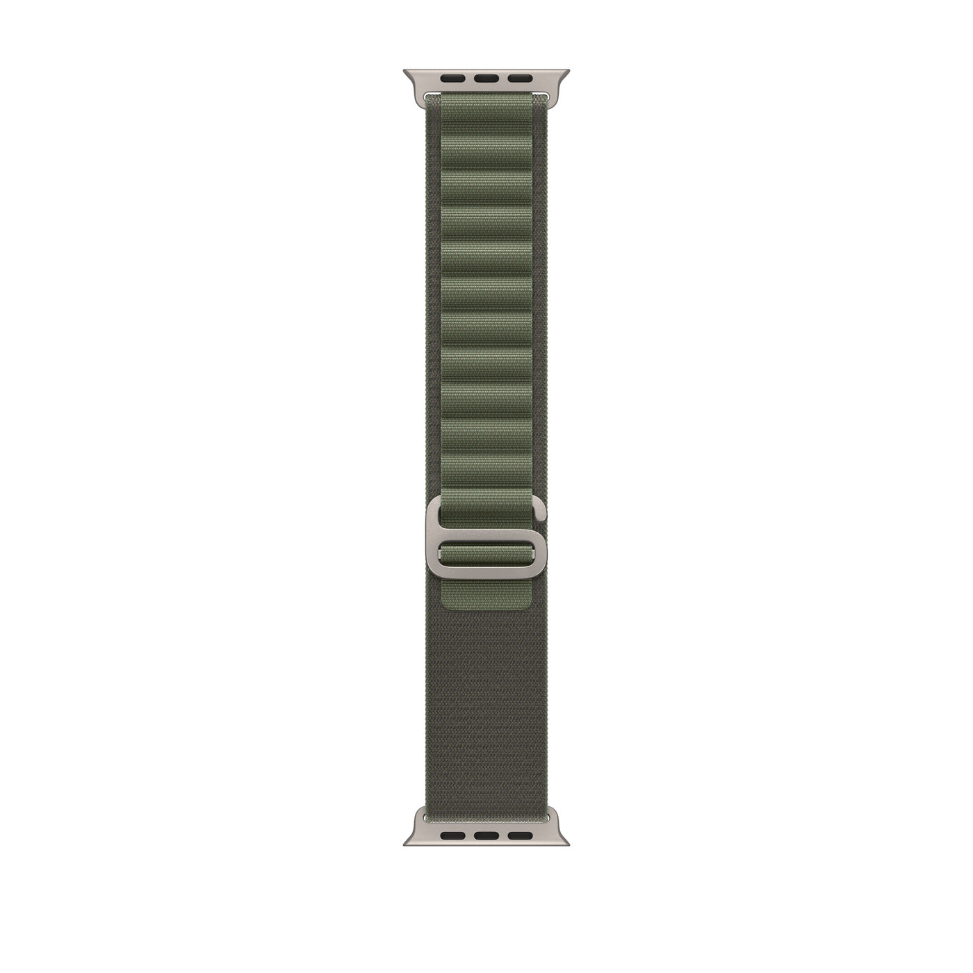 Titanium Case with Green Alpine Loop