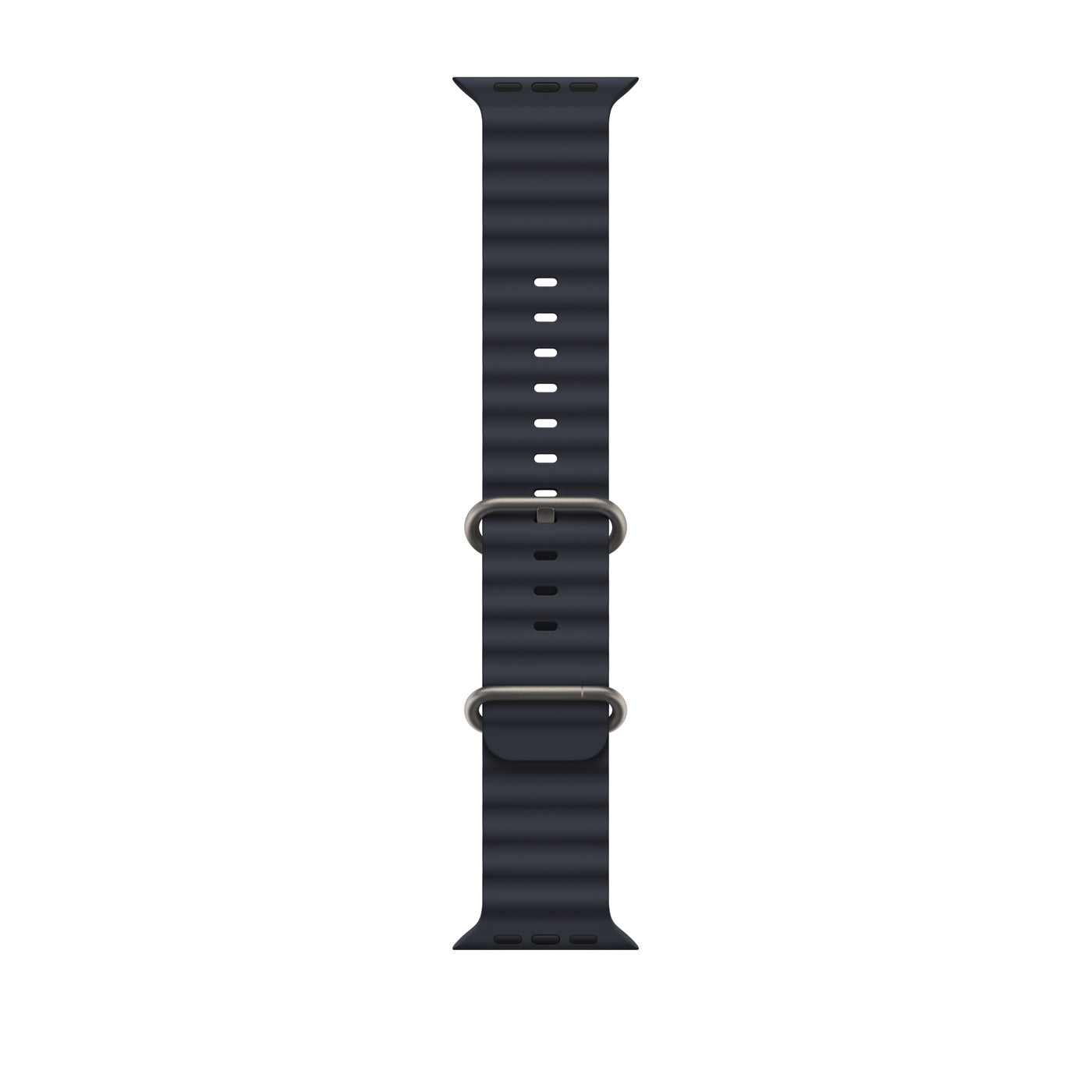 Titanium Case with Midnight Ocean Band