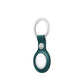 AirTag Leather Key Ring - Forest Green