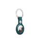 AirTag Leather Key Ring - Forest Green