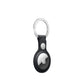 AirTag Leather Key Ring - Midnight