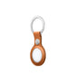 AirTag Leather Key Ring - Golden Brown