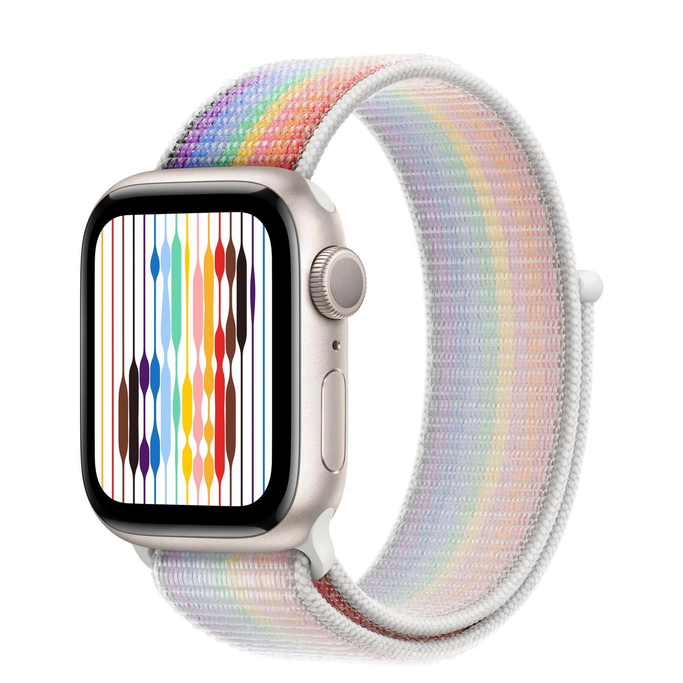 Starlight Aluminum Case with Sport Loop - Pride Edition