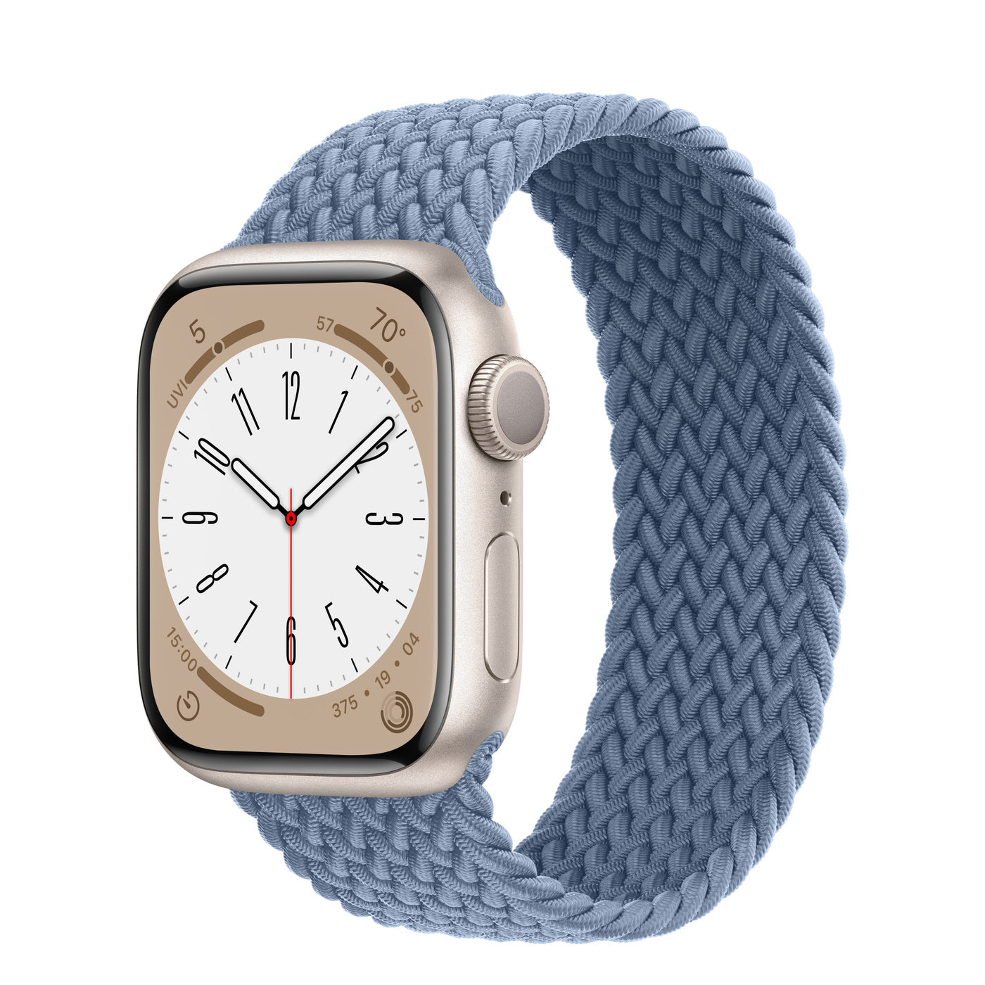 Starlight Aluminum Case with Braided Solo Loop - Slate Blue