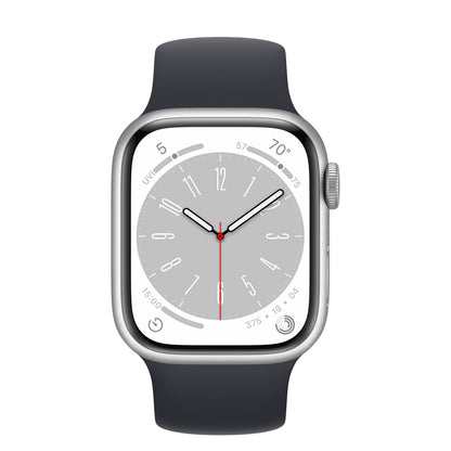 Silver Aluminum Case with Solo Loop - Midnight