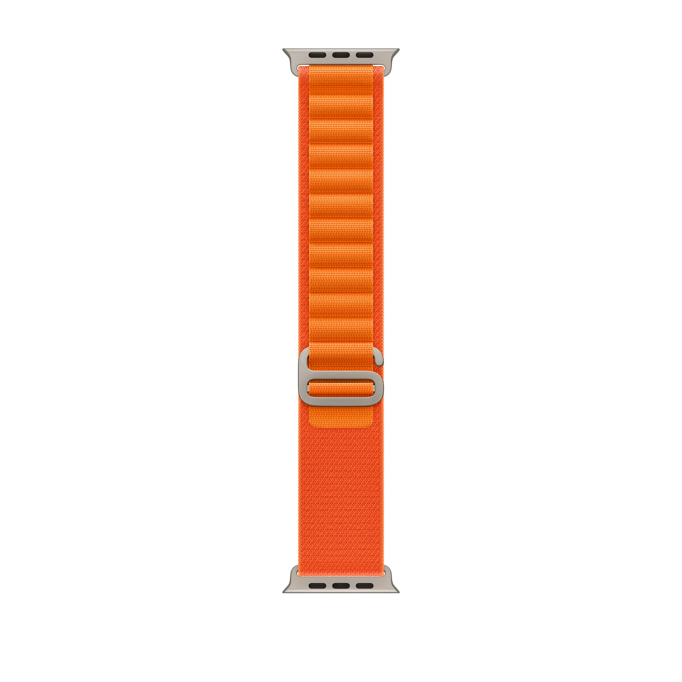 Titanium Case with Orange Alpine Loop
