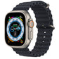 Titanium Case with Midnight Ocean Band