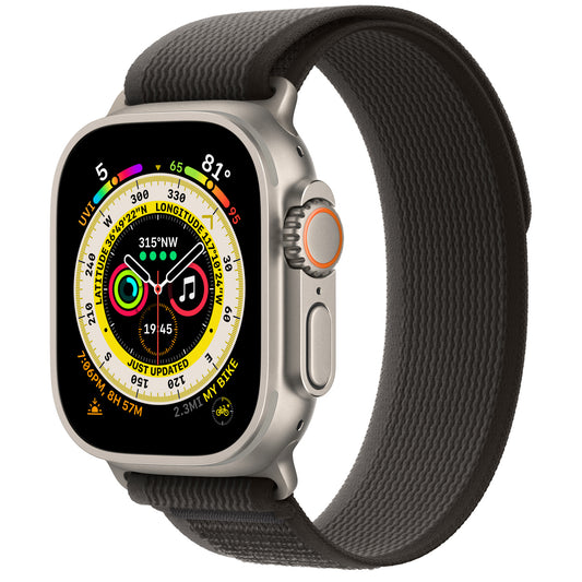 Titanium Case with Black/Grey Trail Loop